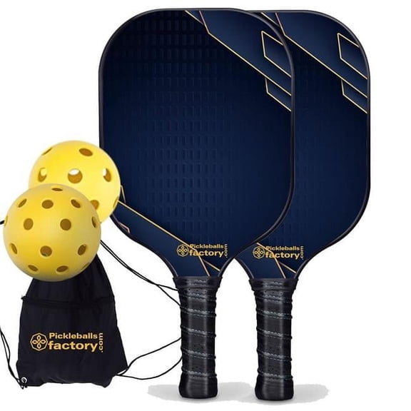 Best Pickleball Set - Little Boxs Best Pickleball Paddles 2023, Pickleball Beginner Set, Glassfiber Graphite