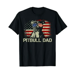 Mens Best Pitbull Dad Ever Shirt American Flag 4th Of July Gift T-Shirt Mens Best Pitbull Dad Ever Shirt American Flag 4th Of July Gift T-Shirt