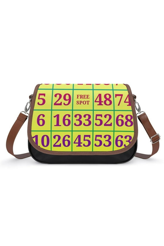 Best Play Bingo Vintage Crossbody Bag for Women Medium Leather Hobo Bags Shoulder Bag Classic City Leather Satchels