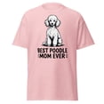thumbnail image 1 of Best Poodle Mom Ever T-Shirt, Dog Mom Gift, Poodle Lover Tee (Light Pink, 4XL), 1 of 4