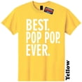thumbnail image 1 of Best Pop Pop Ever Fathers Day Grandpa Papa T-Shirt Dad The Twisted Donut, 1 of 5
