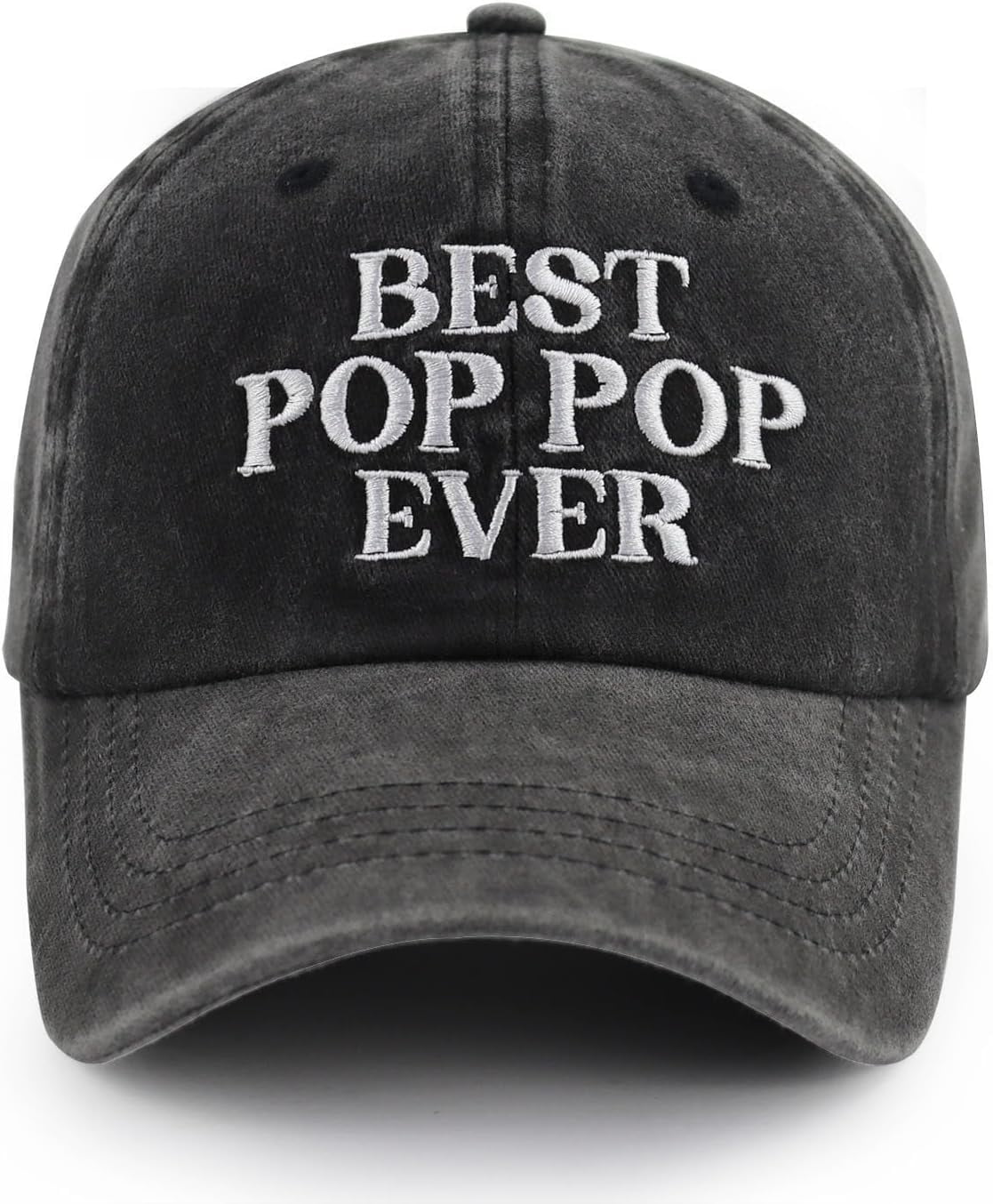 Best Pop Pop Ever Hats for Men Grandpa Funny Adjustable Cotton Embroidered Dad Baseball Cap Walmart