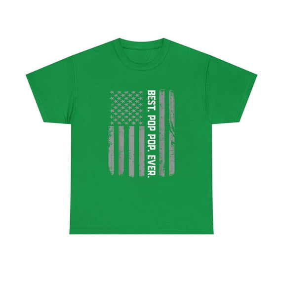 Best Pop pop Ever Vintage American Flag for Dad Papa T-Shirt