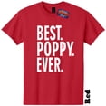 thumbnail image 1 of Best Poppy Ever Fathers Day Grandpa Pops T-Shirt Dad The Twisted Donut, 1 of 5