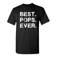 thumbnail image 1 of Best Pops Ever Sarcastic Humor Graphic Novelty Funny Tall T Shirt, 1 of 1