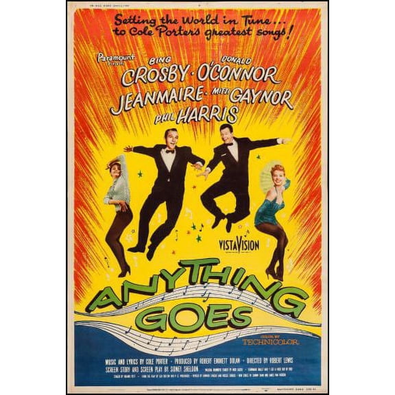 Best Posters Anything Goes 11Inx17In Mini Poster 11x17 Poster Color Category: Multi, Unframed, Ages: Adults, Rectangle