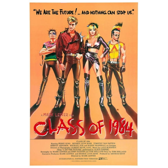 Best Posters Class Of 1984 Movie Mini poster 11inx17in 11x17 poster Color Category: Multi, Unframed, Ages: Adults, Rectangle