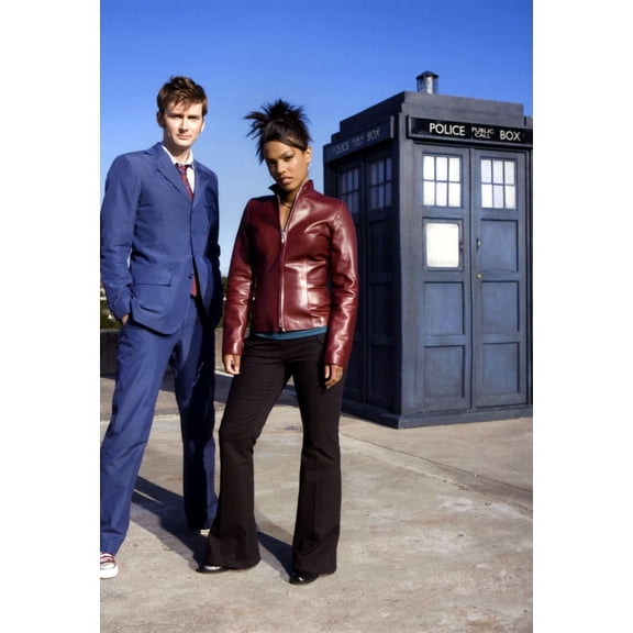 Best Posters David Tennant Freema Agyeman Poster #05 11Inx17In Mini Poster 11x17 Poster Color Category: Multi, Unframed, Ages: Adults
