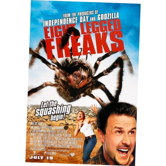 Best Posters Eight Legged Freaks Movie Poster 11Inx17In Mini Poster 11x17 Poster Color Category: Multi, Unframed, Ages: Adults, Rectangle