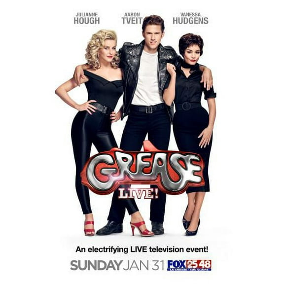 Best Posters Grease Live Cast Poster Mini Poster 11Inx17In 2016 11x17 Poster Color Category: Multi, Unframed, Ages: Adults
