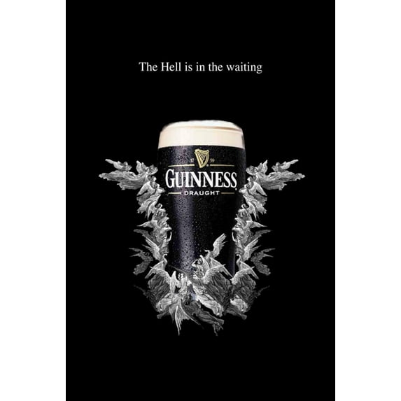 Best Posters Guinness Poster 11inx17in Mini Poster 11x17 poster Color Category: Multi, Unframed, Ages: Adults, Rectangle