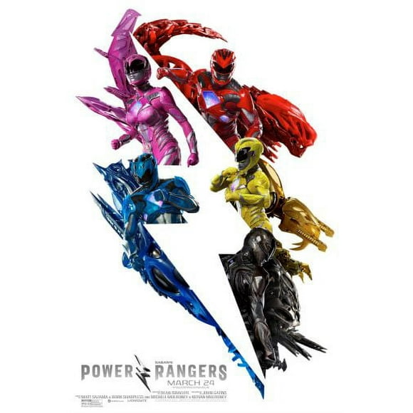 Best Posters Power Rangers Poster Metal Sign Art Print 8x12 Color Category: Multi, Unframed, Ages: Adults