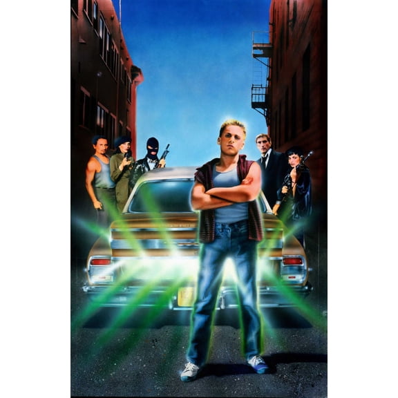Best Posters Repo Man Movie Poster 11Inx17In Mini Poster Textless In Mail/Storage/Gift Tube 11x17 Poster