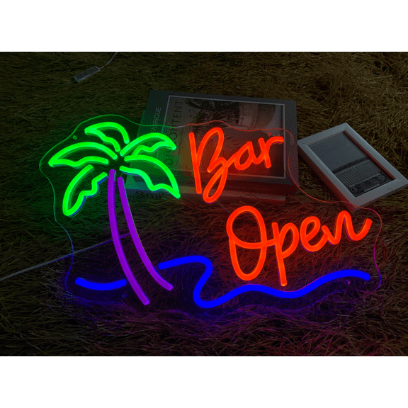 Best Price！！Bar Open Neon sige