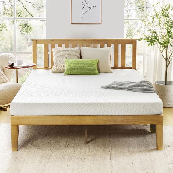 Best Price Green Tea Memory Foam Mattress for Kids & Adults, Medium Firm, 5 Inch Full Size, Bed-in-A-Box