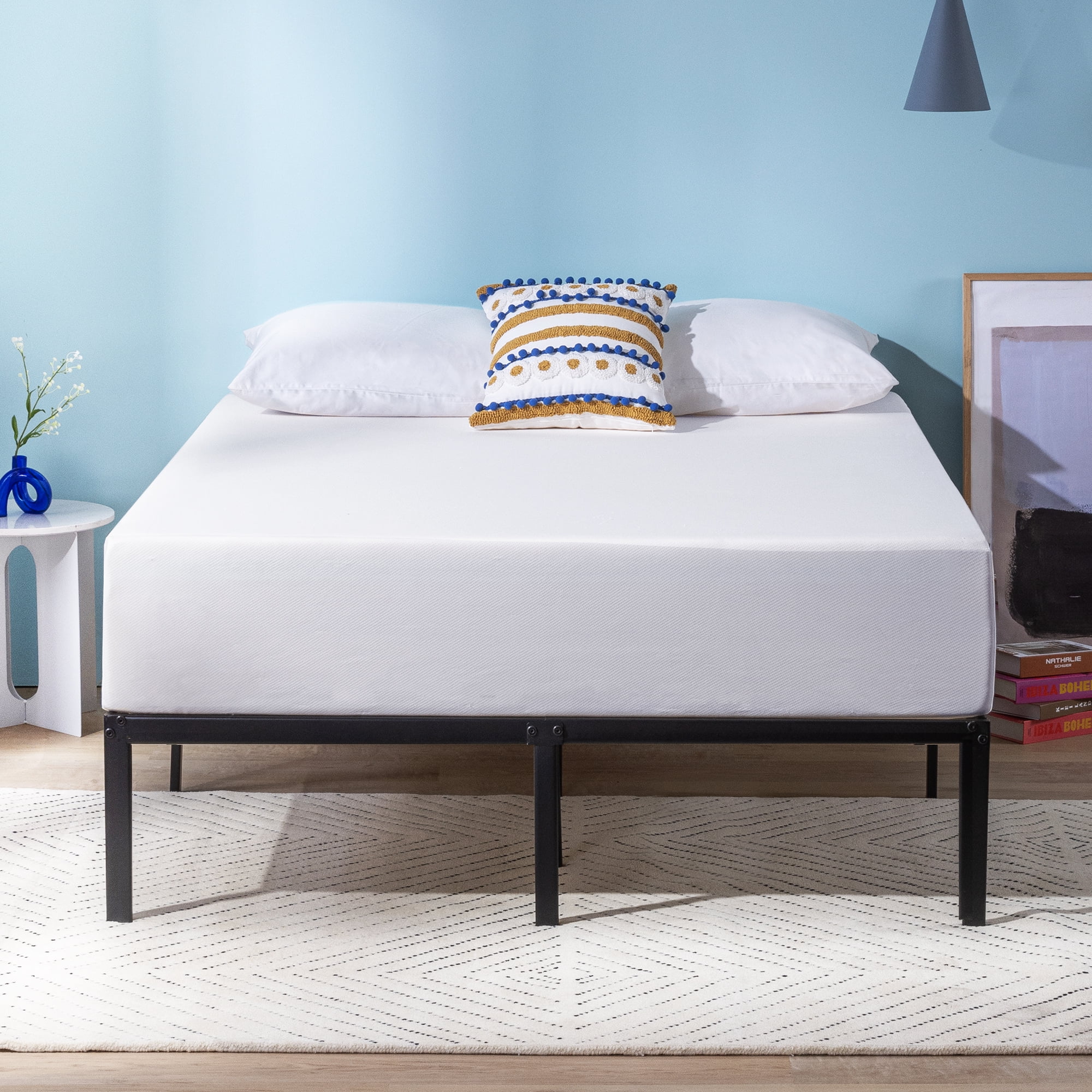 Best Price Mattress 6” Gel Memory Foam Mattress in a Box, Queen ...