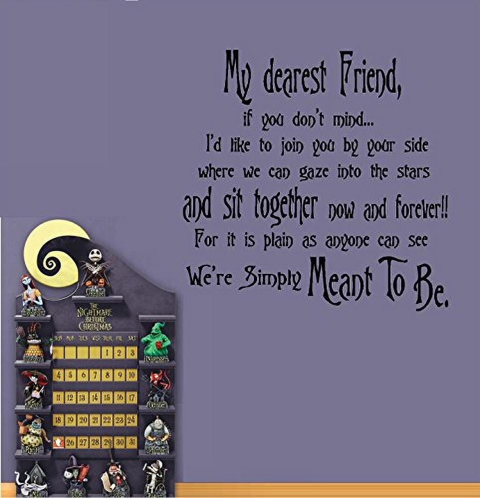 Best Priced Decals Nightmare Before Christmas Theme Wall Sticker