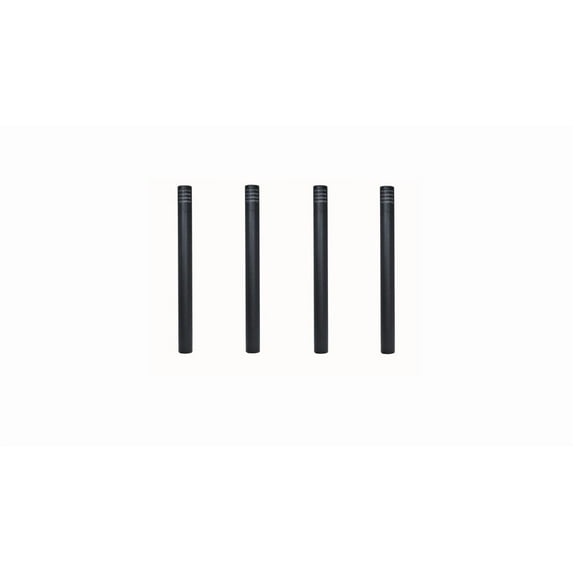 Best Pro Lighting 4-Pack 3W LED Bollard Path Light in Black