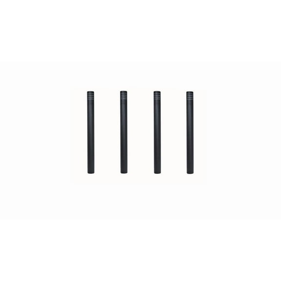 Best Pro Lighting 4-Pack 3W LED Bollard Path Light in Black