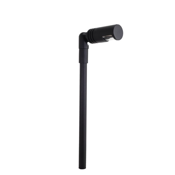 Best Pro Lighting 4-Pack 3W LED Combo Path and Area Light in Black, 24-Inch Stem