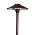 thumbnail image 1 of Best Pro Lighting's 20-Watt Low Voltage Landscape Mushroom Path Light In Rust Finish BPL301-RST, 1 of 9