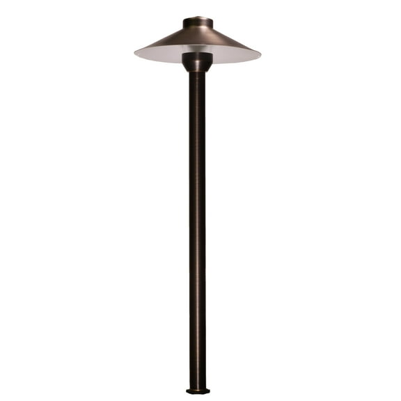 Best Pro Lighting's 3-Watt LED Low Voltage Brass Mushroom Path Light