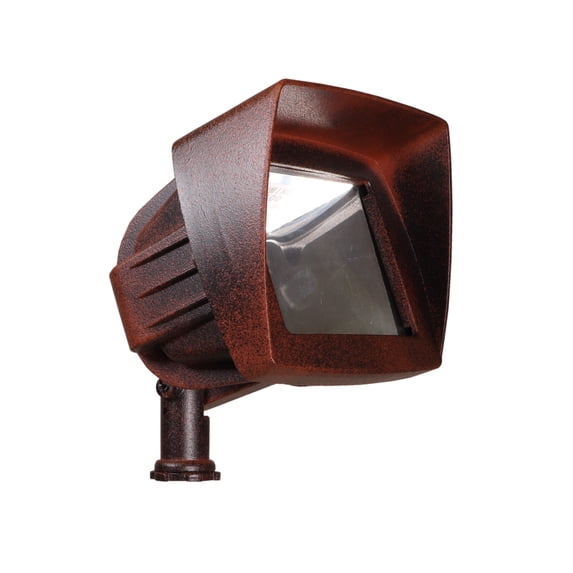 Best Pro Lighting's 3-Watt LED Low Voltage Landscape Flood Light in Rust Finish