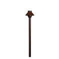 thumbnail image 1 of Best Pro Lighting's Cast Aluminum 20-Watt Small Hat Path Light in Rust Finish, 1 of 6