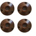 thumbnail image 1 of Best Pro Lighting's Cast Aluminum Round Mounting Bracket in Rust Finish- BPL51RST pack of 4, 1 of 5