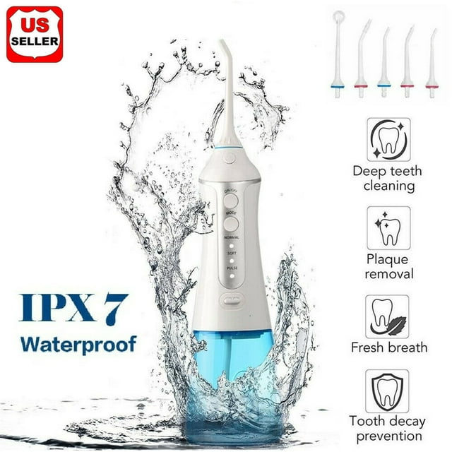 Best Professional Portable Cordless Water Flosser, Rechargeable