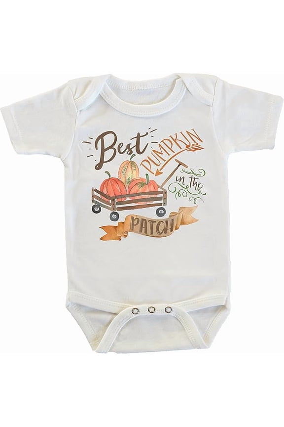Best Pumpkin In The Patch Halloween Onesie/Bodysuit