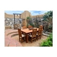 thumbnail image 1 of Best Redwood Farmhouse Dining Table  With 1910 natural premium sealant-Size:6ft, 1 of 10