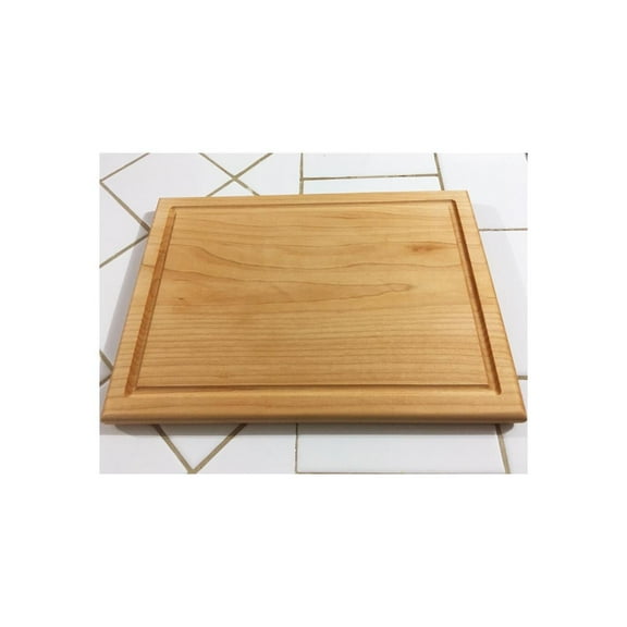 Best Redwood Hard Maple Wood Edge grain with juice groove Cutting Board