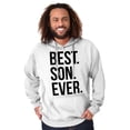 thumbnail image 1 of Best Relative Ever Hooded Sweatshirts Hoodies For Men Best Son Ever Children Child Parent Birthday, 1 of 2