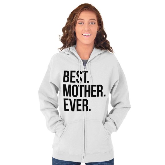 Best Relative Ever Womens Zipper Hoodies Sweat Shirts Best Mother Ever Mom Mommy Family Child