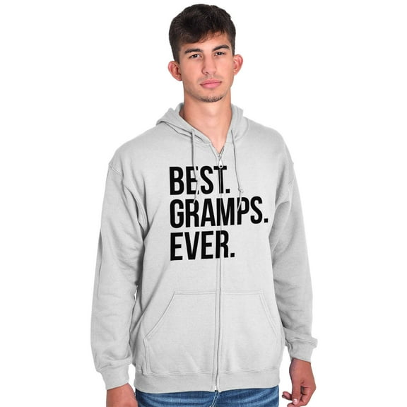 Best Relative Ever Zip Up Hooded Sweatshirts For Men Best Gramps Ever Father Day Relative Family