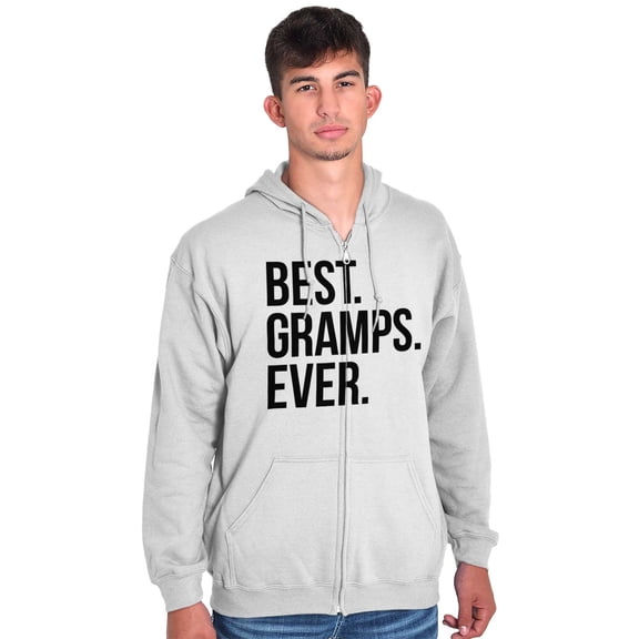 Best Relative Ever Zip Up Hooded Sweatshirts For Men Best Gramps Ever Father Day Relative Family