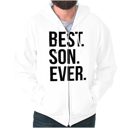 Best Son Ever Relatives Family Zip Hoodie Sweatshirt Men Brisco Brands M
