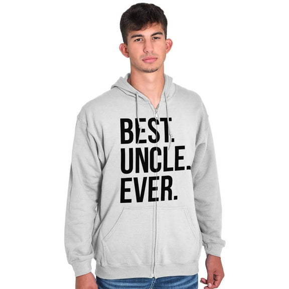 Best Relative Ever Zip Up Hooded Sweatshirts For Men Best Uncle Ever Niece Nephew Fathers Day