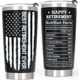 thumbnail image 1 of Best Retirement Gifts for Men Coworkers - Funny Happy Retirement Gifts for Men Teachers - Retired Gifts for Men, Cool Retirement Gifts Ideas for Doctors, 20 Oz Retirement Coffee Tumbler Cup, 1 of 6