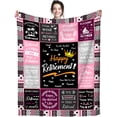 thumbnail image 1 of Best Retirement Gifts for Women,Happy Retirement Blanket Retired Throw Blankets Farewell Going Away Gift, Goodbye Gifts Coworker Leaving Gifts for Coworkers 50"X40", 1 of 5