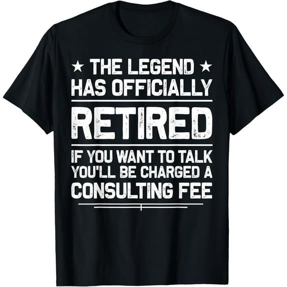 Best Retirement Novelty For Men Women Dad Grandpa Retirement T-Shirt Tops Tee