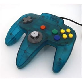 Best Retro Games Nintendo 64 Video Game Controller, Ice Blue