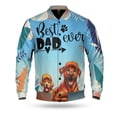 thumbnail image 1 of Best Rhodesian Ridgeback Dad Ever Happy Father's Day All Over Print 3D Baseball Jacket Ridgebacks Dog Lover Gifts Bomber Jacket Softball - 02006, 1 of 6