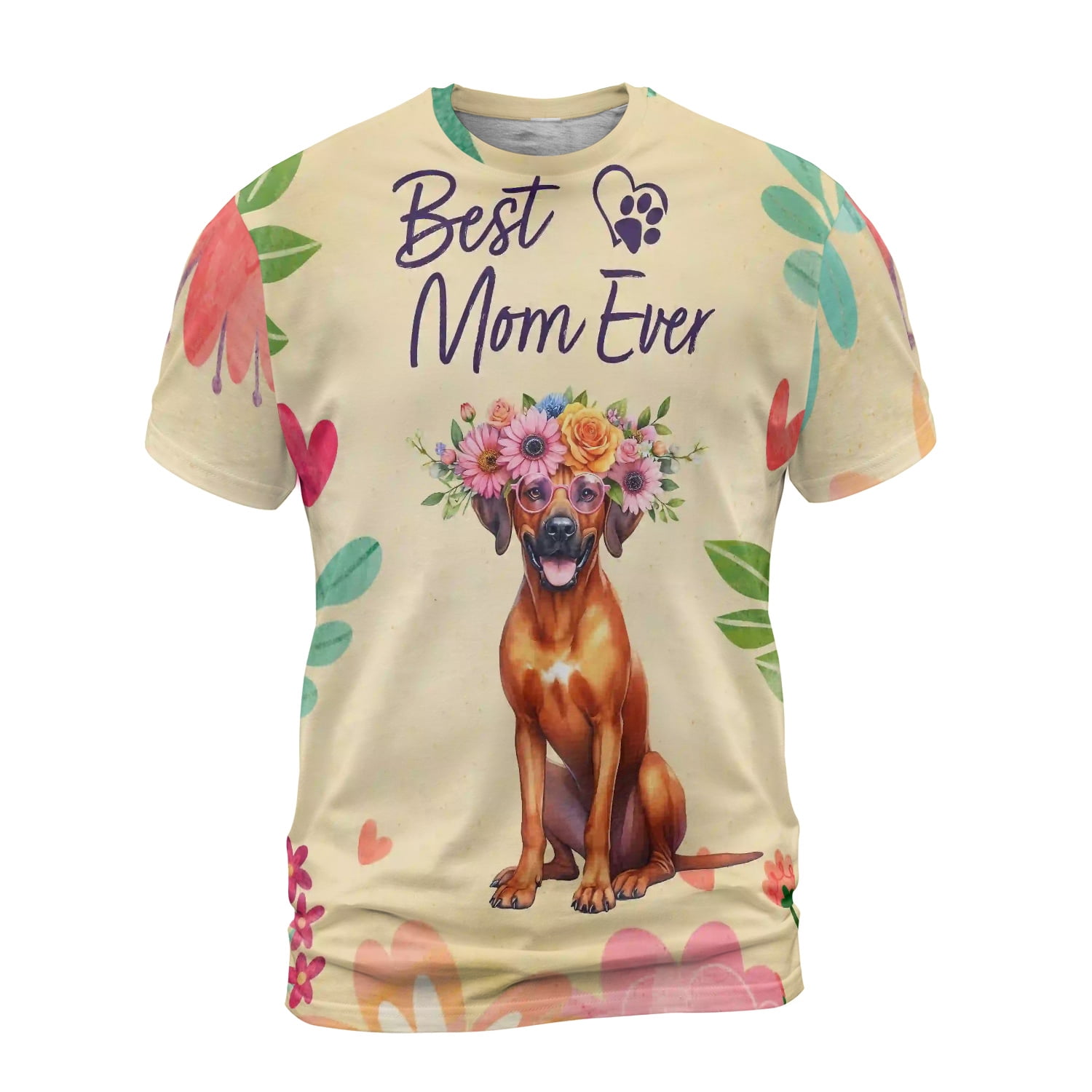 Best Rhodesian Ridgeback Mom Ever Happy Mother's Day All Over Print 3D ...