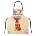 thumbnail image 1 of Best Rhodesian Ridgeback Mom Ever Happy Mother's Day Apron Ridgebacks Dog Lover Gifts for Cooking Grilling Baking Painting Gardening - 02002, 1 of 5
