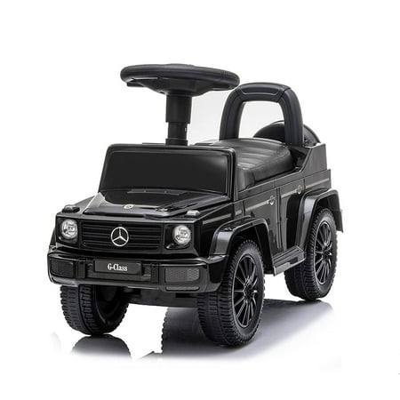 Best Ride On Cars Children's Realistic Mercedes G-Wagon Push Car, Black