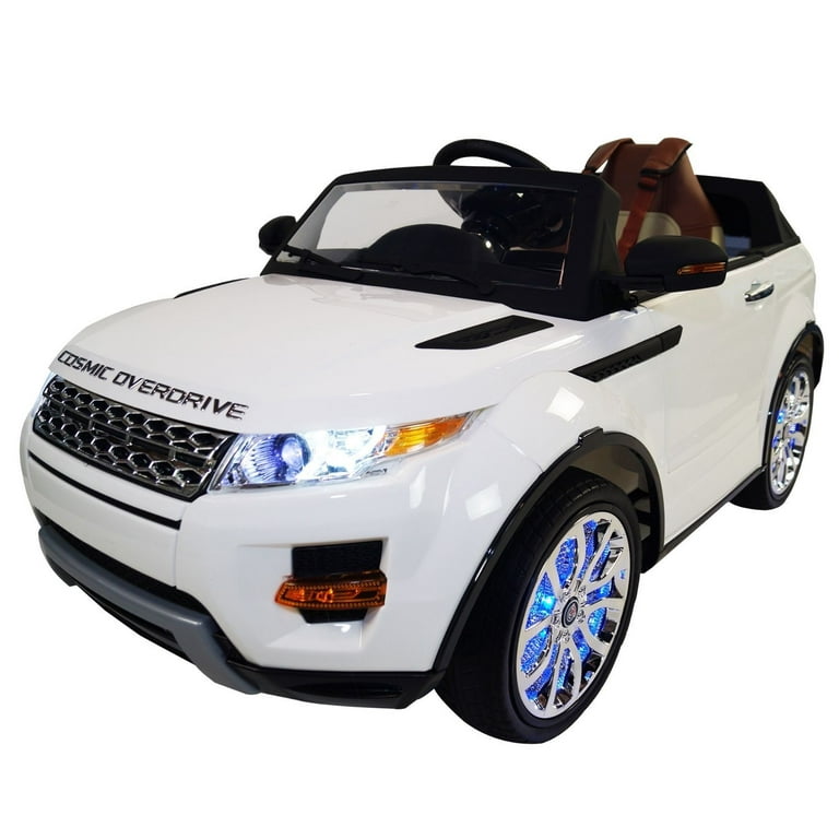 12V Power Wheels Licensed Cosmic Rover MP3 Remote Control White