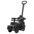 thumbnail image 1 of BEST RIDE ON CARS Mercedes G-Wagon 3 in 1 Push Car -Black, 1 of 12