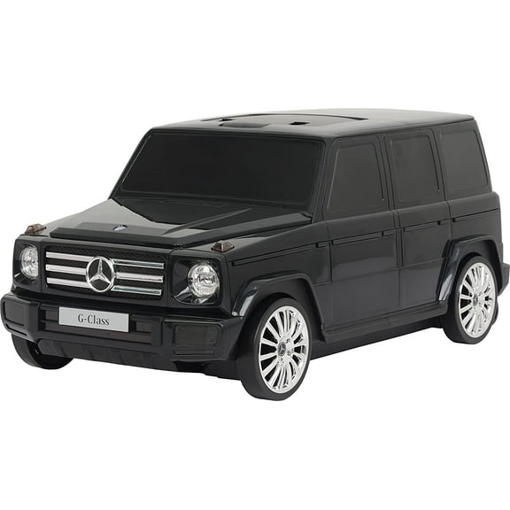 Best Ride On Cars Mercedes G-Class Ride On Suitcase for Boys and Girls in Black